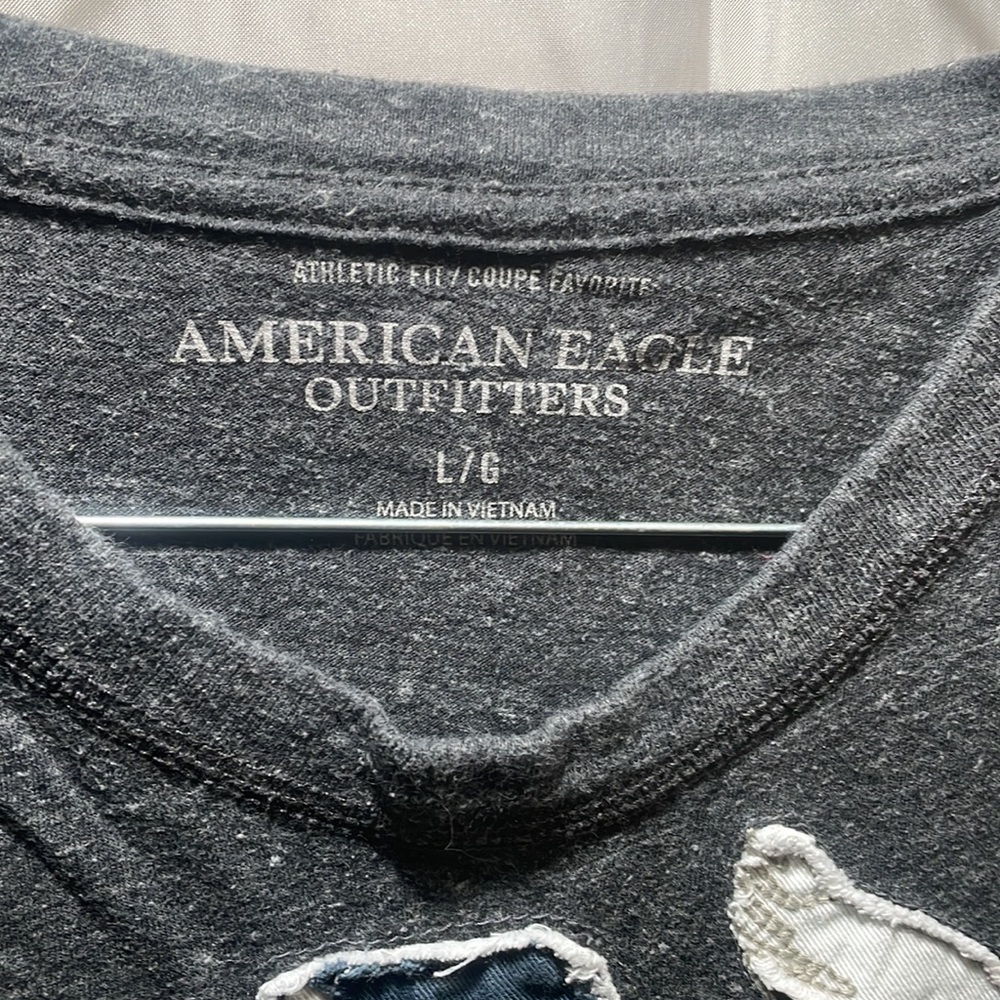 Vintage American Eagle Patchwork Logo - image 4